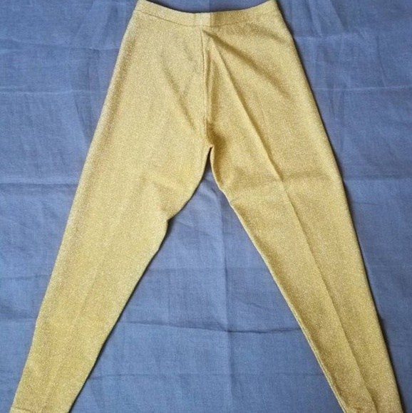 Vintage 1990's deadstock Tripp NYC Gold Glitter  - Picture 2 of 5